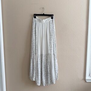 Indah Floral Tiered Maxi Skirt